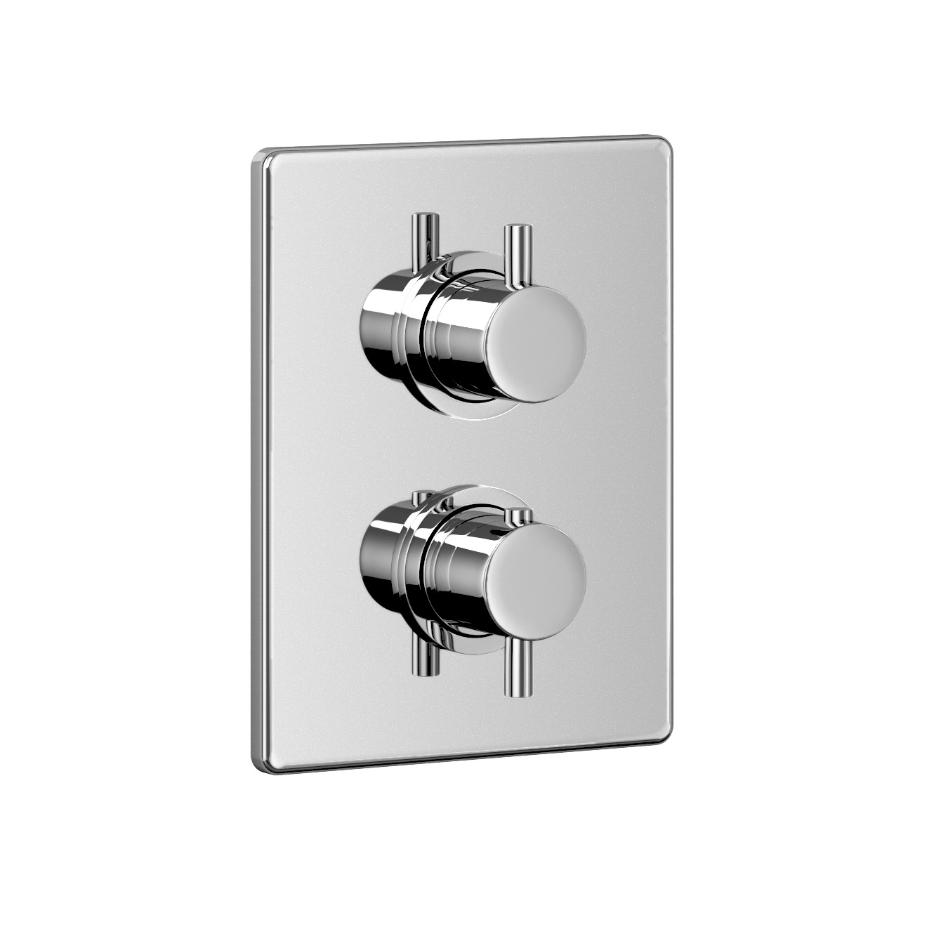 Concealed square safety thermostat